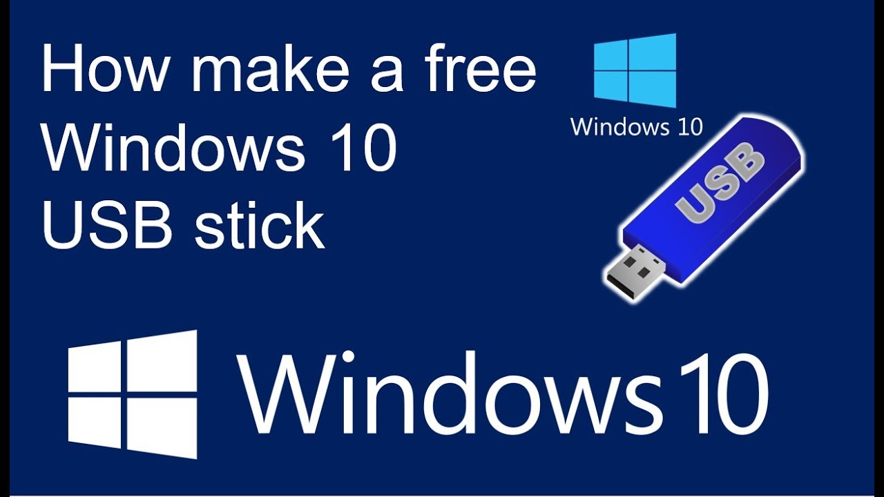 create a bootable usb drive windows 10